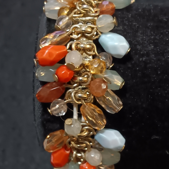 Bracelet beaded dangle stretch - Picture 4 of 4